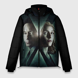 Куртка зимняя мужская X - Files, цвет: 3D-черный