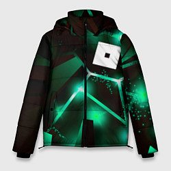 Куртка зимняя мужская Roblox разлом плит, цвет: 3D-черный