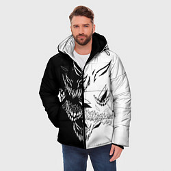 Куртка зимняя мужская Drain Face ZXC, цвет: 3D-черный — фото 2