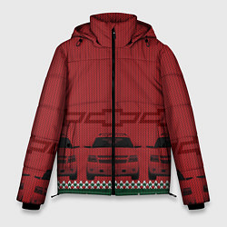 Куртка зимняя мужская Новогодний Tahoe, цвет: 3D-черный