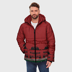 Куртка зимняя мужская Новогодний Tahoe, цвет: 3D-черный — фото 2