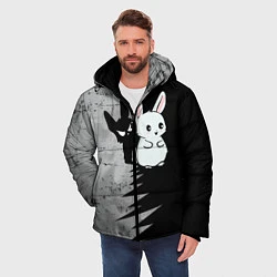 Куртка зимняя мужская Теневой зайка, цвет: 3D-черный — фото 2