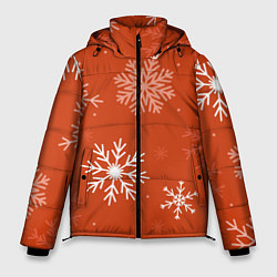 Куртка зимняя мужская Orange snow, цвет: 3D-красный