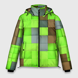 Куртка зимняя мужская Матвей майнкрафт, цвет: 3D-черный
