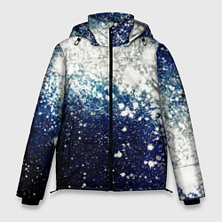 Куртка зимняя мужская Необъятные просторы вселенной, цвет: 3D-черный