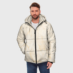 Куртка зимняя мужская Мрамор, цвет: 3D-светло-серый — фото 2