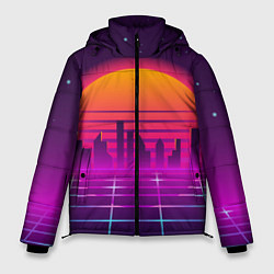 Мужская зимняя куртка Futuristic Retro City