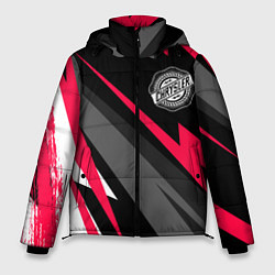 Куртка зимняя мужская Chrysler fast lines, цвет: 3D-черный