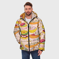 Куртка зимняя мужская Праздник вкуса, цвет: 3D-светло-серый — фото 2