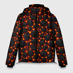 Куртка зимняя мужская Огненные камни, цвет: 3D-светло-серый
