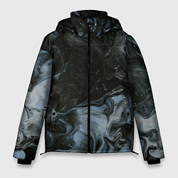 Куртка зимняя мужская Тьма и лёд, цвет: 3D-черный