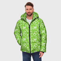 Куртка зимняя мужская Распродажа, цвет: 3D-красный — фото 2
