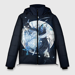 Куртка зимняя мужская Вэй и Лань, цвет: 3D-черный
