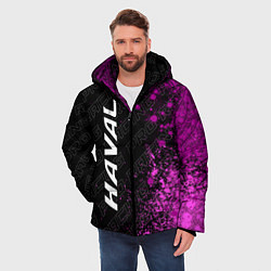 Куртка зимняя мужская Haval pro racing: по-вертикали, цвет: 3D-черный — фото 2
