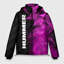 Куртка зимняя мужская Hummer pro racing: по-вертикали, цвет: 3D-черный