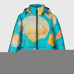 Куртка зимняя мужская Лето, ракушки, цвет: 3D-черный