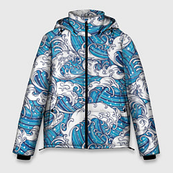 Куртка зимняя мужская Sea waves, цвет: 3D-светло-серый