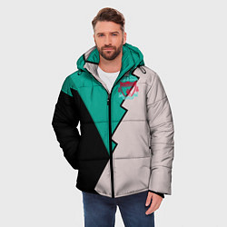 Куртка зимняя мужская Выездная форма Ливерпуль, цвет: 3D-светло-серый — фото 2