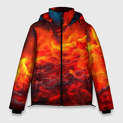 Куртка зимняя мужская Магма, цвет: 3D-красный