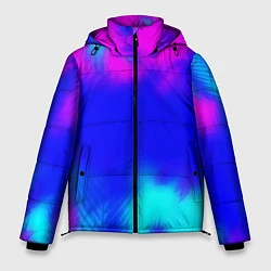 Куртка зимняя мужская Grand Theft Auto tropic vice city, цвет: 3D-светло-серый