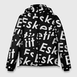 Куртка зимняя мужская Esskeetit rap, цвет: 3D-черный
