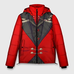 Куртка зимняя мужская Алый фрак, цвет: 3D-черный