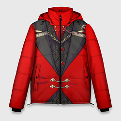 Куртка зимняя мужская Алый фрак, цвет: 3D-светло-серый