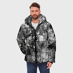 Куртка зимняя мужская Белый лес камуфляж, цвет: 3D-светло-серый — фото 2