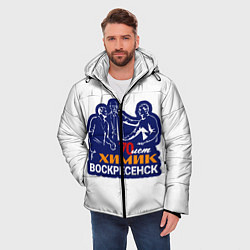 Куртка зимняя мужская Химик Воскресенск, цвет: 3D-светло-серый — фото 2