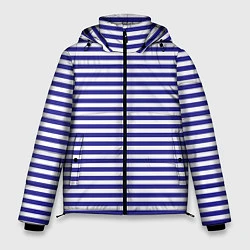 Куртка зимняя мужская Тельняшка моряка, цвет: 3D-светло-серый