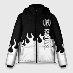 Куртка зимняя мужская Tom Clancy raimbow six fire, цвет: 3D-красный