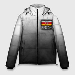 Мужская зимняя куртка 15 регион на спине