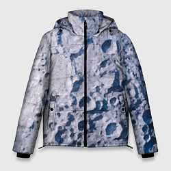 Куртка зимняя мужская Кратеры на Луне - star dust, цвет: 3D-черный