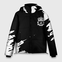 Куртка зимняя мужская Ливерпуль краски, цвет: 3D-черный