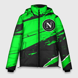Куртка зимняя мужская Napoli sport green, цвет: 3D-черный