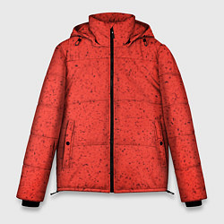 Куртка зимняя мужская Текстура цвет оранжевая заря, цвет: 3D-светло-серый