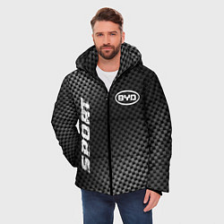 Куртка зимняя мужская BYD sport carbon, цвет: 3D-черный — фото 2