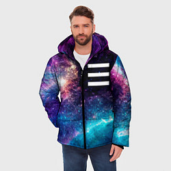 Куртка зимняя мужская OneRepublic space rock, цвет: 3D-черный — фото 2