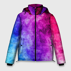 Куртка зимняя мужская Colorful smoke, цвет: 3D-красный