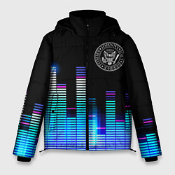 Куртка зимняя мужская Ramones эквалайзер, цвет: 3D-черный