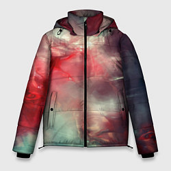 Куртка зимняя мужская Космическая аномалия, цвет: 3D-светло-серый
