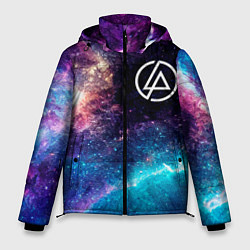 Куртка зимняя мужская Linkin Park space rock, цвет: 3D-черный