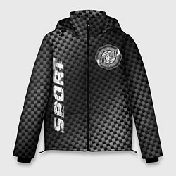 Куртка зимняя мужская Chrysler sport carbon, цвет: 3D-черный