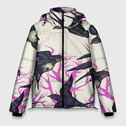 Куртка зимняя мужская Migratory birds, цвет: 3D-светло-серый