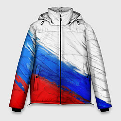 Куртка зимняя мужская Триколор красками, цвет: 3D-светло-серый