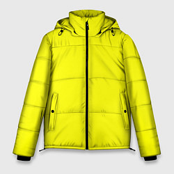 Куртка зимняя мужская Яркий желтый, цвет: 3D-светло-серый