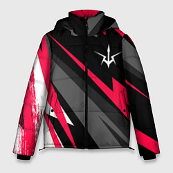 Куртка зимняя мужская Code Geass electro lines, цвет: 3D-черный