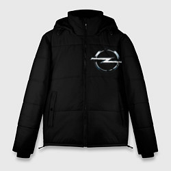 Куртка зимняя мужская Opel logo auto, цвет: 3D-черный