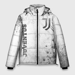 Мужская зимняя куртка Juventus - white gradient вертикально