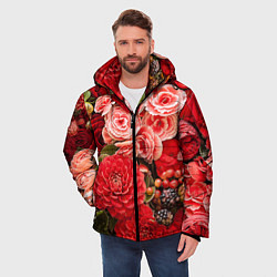 Куртка зимняя мужская Ассорти из цветов, цвет: 3D-черный — фото 2